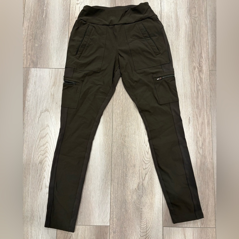 Athleta Headlands Hybrid Cargo Tights Joggers Green Size 2